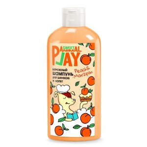 Animal Play SWEET Персиковый Марципан (Укрепляющий шампунь для щенков), 300 мл