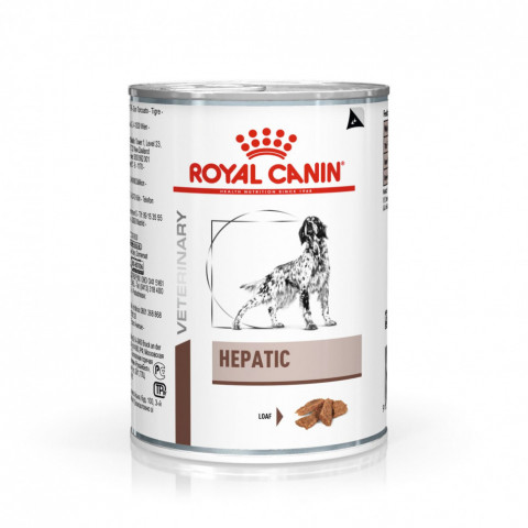 Royal Canin Hepatic Canine диетический консервированный корм для взрослых собак всех пород при заболеваниях печени - 420 г*12 шт
