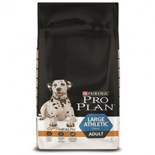Pro Plan Large Adult Athletic (Корм для взрослых собак крупных пород атлетического телосложения, курица с рисом), 12 + 2 кг в подарок!