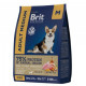 Brit Premium Dog Adult Medium (Корм для взрослых собак средних пород от 10 до 25 кг, с курицей), 3 кг