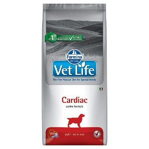 Farmina Vet Life Dog Cardiac (Диетический сухой корм для собак для поддержания работы сердца при хронической сердечной недостаточности) 2 кг