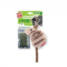 GiGwi Refillable Catnip Series( Игрушка для кошек Мышка с кошачьей мятой) 10см
