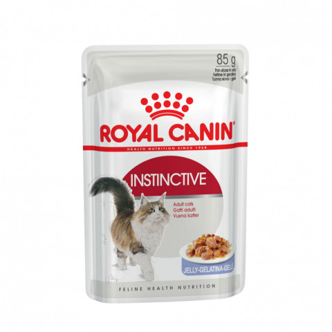 Royal Canin Instinctive паучи для взрослых кошек в желе - 85 г*24 шт