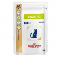 Royal Canin Diabetic Feline влажный корм для кошек при сахарном диабете в паучах - 85 г*12 шт