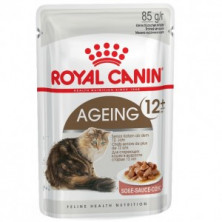Royal Canin Ageing 12+ паучи для стареющих кошек старше 12 лет кусочки в соусе - 85 г*12 шт