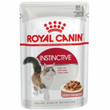 Royal Canin Instinctive паучи для взрослых кошек кусочки в соусе - 85 г*24 шт