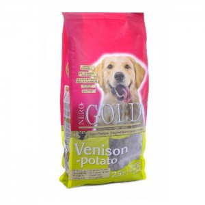 P Nero Gold Adult Venison&Potato (Сухой корм для взрослых собак с олениной и сладким картофелем ) 2,5кг