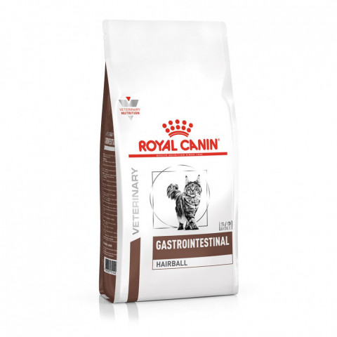 Royal Canin Gastrointestinal Hairball сухой диетическийкорм для взрослых кошек при нарушениях пищеварения, вызванного наличием волосяных комочков - 2 кг