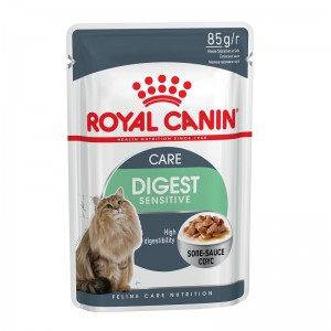 Royal Canin Digestive Care влажный корм для взрослых кошек с расстройствами пищеварительной системы в паучах - 85 г*28 шт