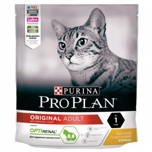 Pro Plan Cat Adult сухой корм для взрослых кошек с курицей - 400 г