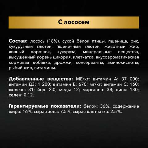Pro Plan Cat Adult сухой корм для взрослых кошек с лососем - 1,5 кг