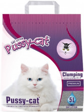 Pussy-Cat Premium Clumping Наполнитель комкующийся 5 л/4 кг