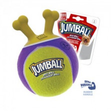 Gigwi Jumball (Игрушка для собак Мяч с захватом желтый) 18 см