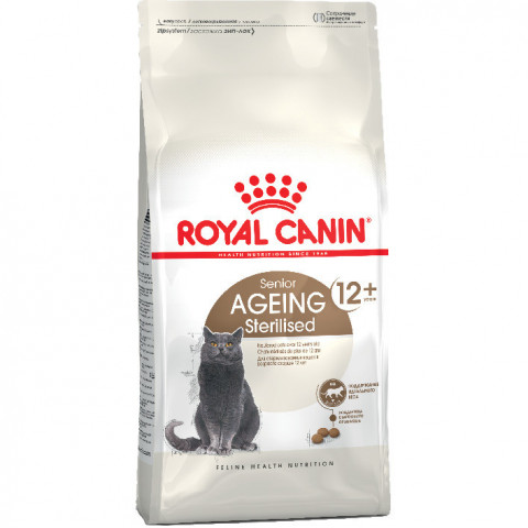 Royal Canin Ageing Sterilised 12+ сухой корм для стерилизованных кошек старше 12 лет - 4 кг
