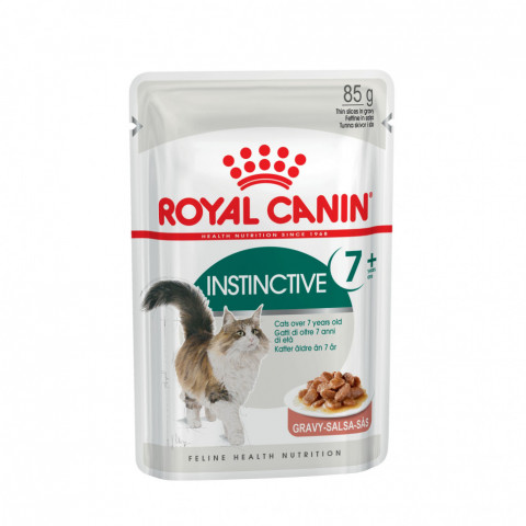 Royal Canin Instinctive паучи в соусе для кошек старше 7 лет - 85 г*12 шт