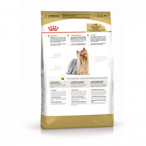 Royal Canin Yorkshire Terrier Adult влажный корм паучи в форме паштета с мясом для собак породы йоркширский терьер старше 10 месяцев - 85 г*12 шт