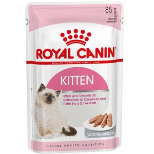 Royal Canin Kitten паучи для котят до 12 месяцев паштет - 85 г*12 шт