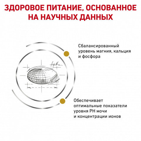 Royal Canin Urinary S/O LP34 для кошек при лечении и профилактике мочекаменной болезни - 1,5 кг