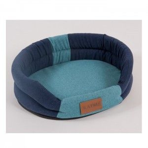 M Katsu Animal Синий & Голубой (Лежак для кошек и собак) L